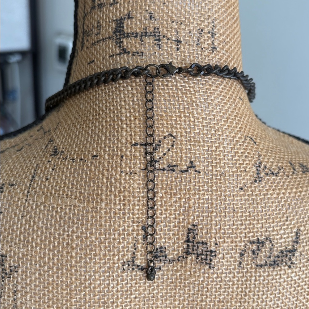 Boho Layered Aztec Style Bib - Picture 4 of 4